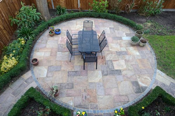 Stone Patio Repair in Columbus
