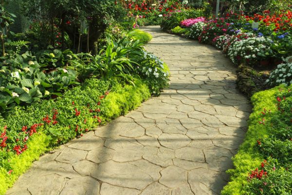 Stone Pathway Repair in Columbus