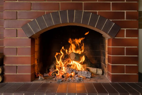 Brick Fireplace Installation in Columbus