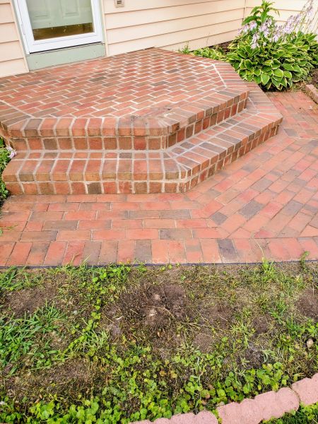 Brick Stoop Repair in Columbus